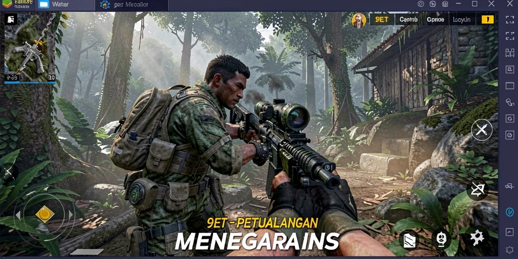 Gameplay menegangkan di 9ET dengan pertempuran yang intens.