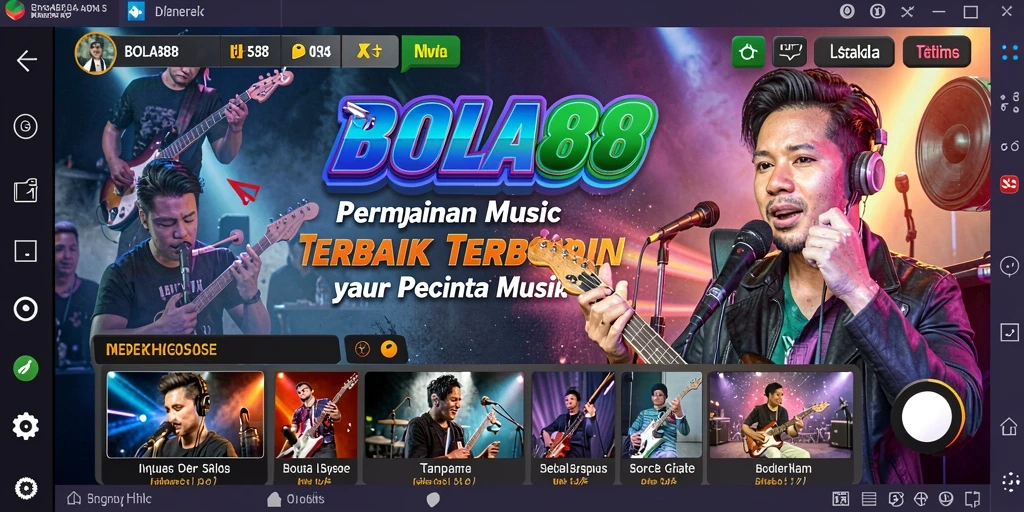 Gameplay BOLA88 yang seru dan penuh musik.