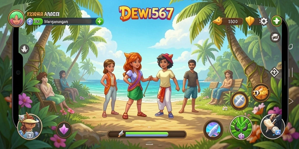 Gameplay DEWI567 yang penuh warna dan menarik.
