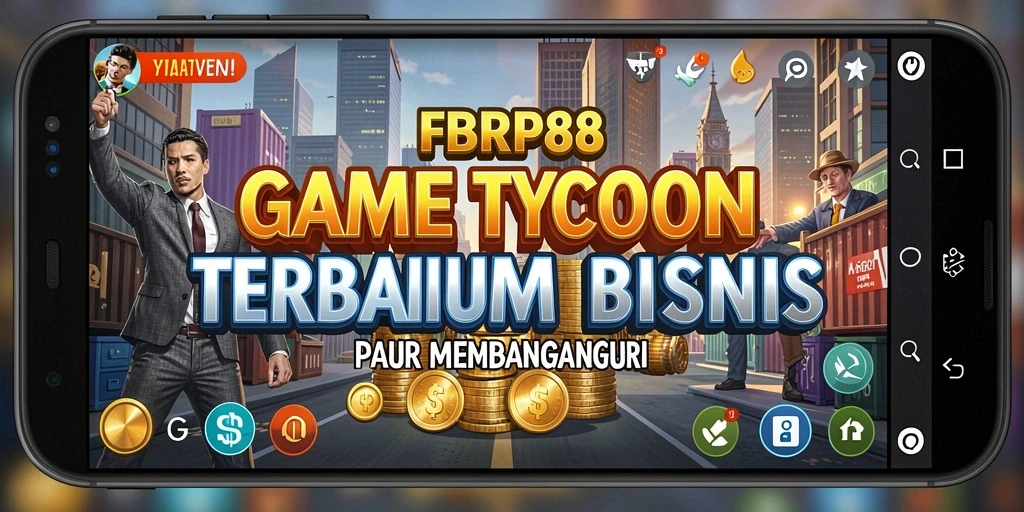 Tangkapan layar FBRP88 menampilkan pengelolaan bisnis yang seru dan dinamis.