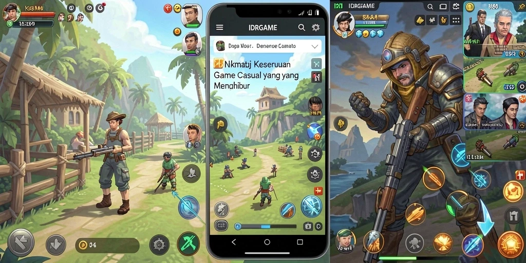 Gameplay seru dan menantang dari IDRGAME.