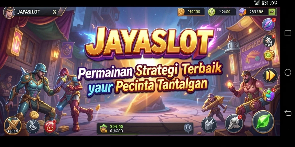 Tampilan gameplay JAYASLOT yang menantang dan seru.