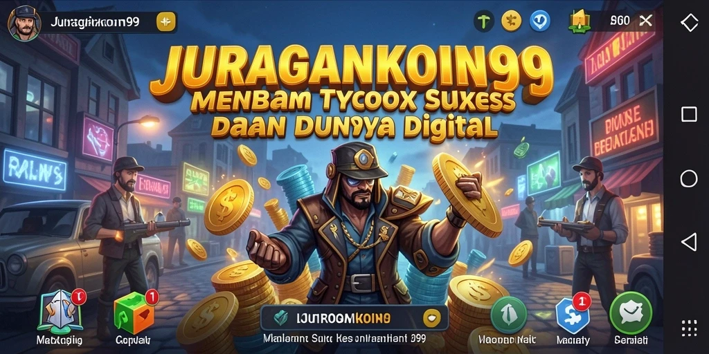 Gameplay seru sebagai tycoon yang mengelola bisnis.
