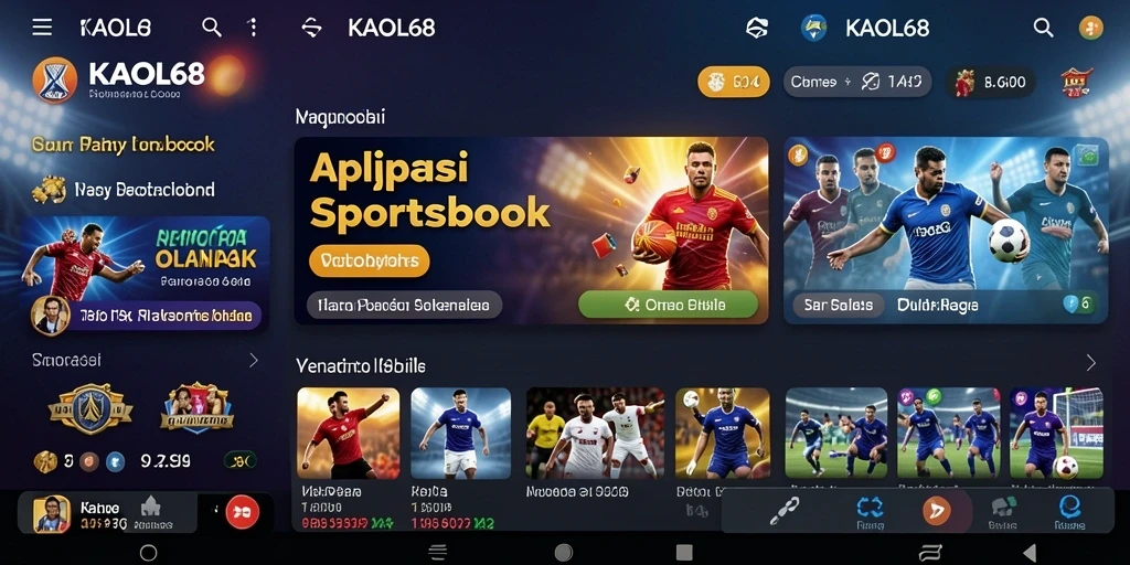 Screenshot gameplay KAOL68 menampilkan pengalaman taruhan olahraga yang menarik.