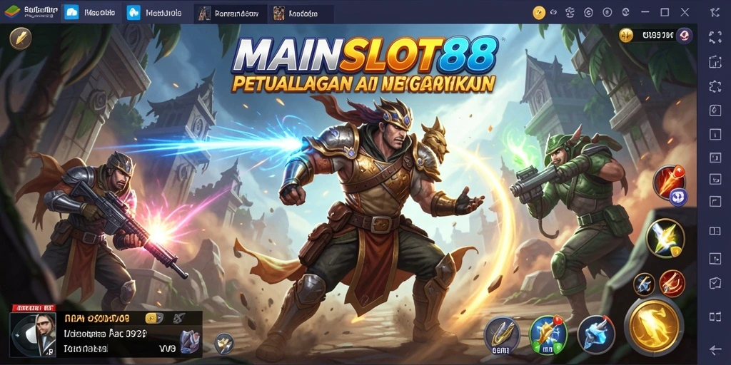 Tampilan seru dari gameplay MAINSLOT88 penuh aksi.