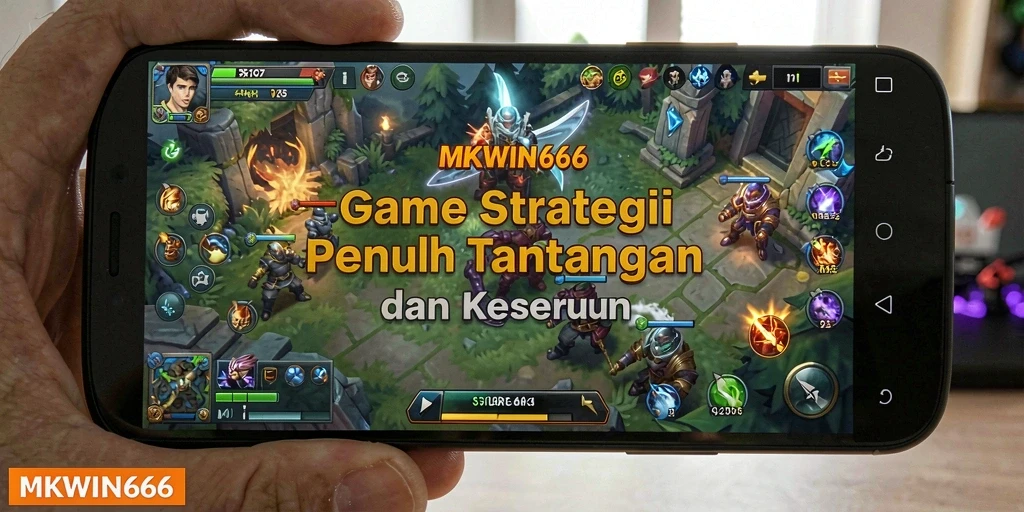 Tampilan gameplay MKWIN666 dengan strategi yang intens dan seru.