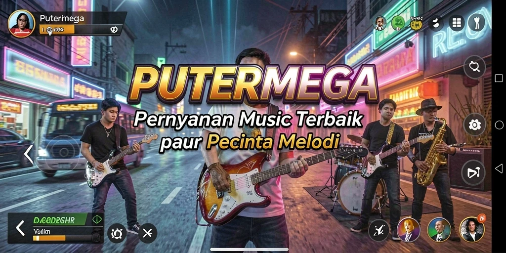 Tampilan gameplay PUTERMEGA yang interaktif dan menyenangkan.