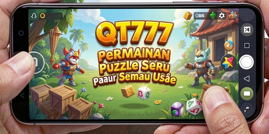 Tampilan gameplay QT777 yang menantang dan seru.