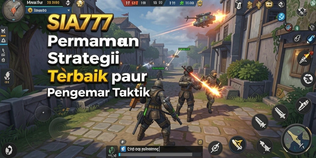 Screenshot SIA777 menampilkan aksi taktik yang mendebarkan dalam gameplay.
