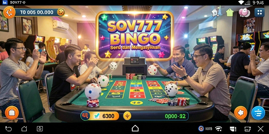 Tampilan gameplay Bingo yang menarik di SOV777.