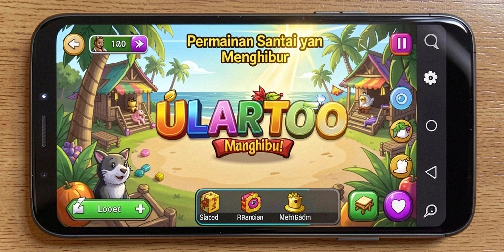 Tampilan menarik dalam gameplay ULARTOTO yang mendebarkan.
