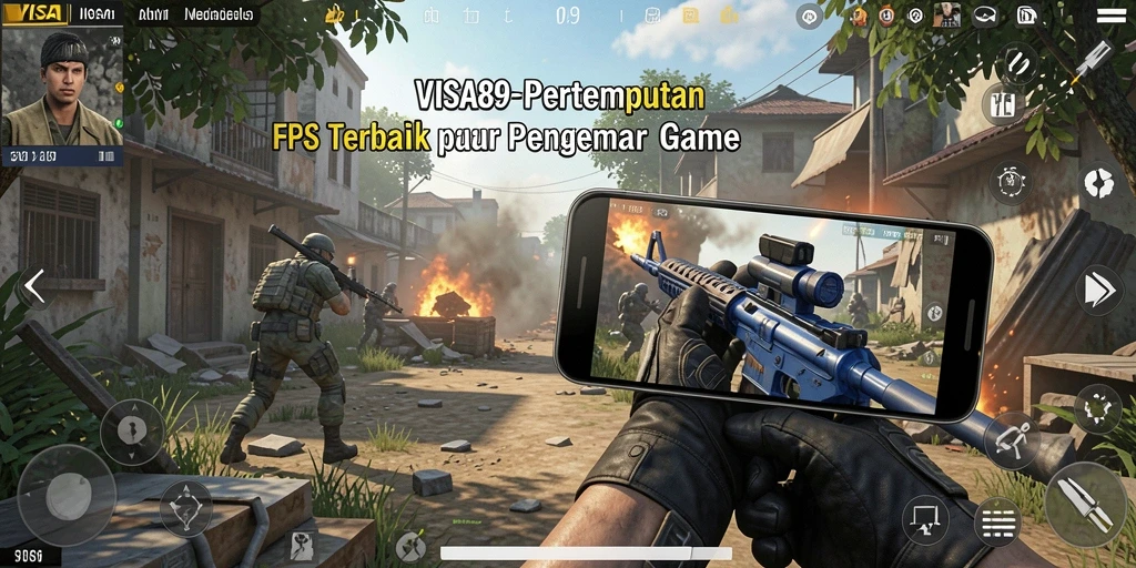 Screenshot dari gameplay <strong>VISA89</strong> yang intens dan dinamis.